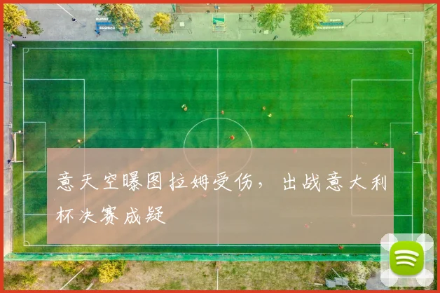 意天空曝图拉姆受伤，出战意大利杯决赛成疑